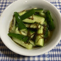 クック49L4Ho☆'s cooksnap of when they made もずくときゅうりの和え物.