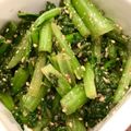 ウマナミ's cooksnap of when they made 小松菜のゴマ和え.