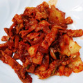marupapa's cooksnap of when they made 簡単♡豚キムチ。.