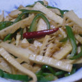 のーべる's cooksnap of when they made ピーマンと筍の甘辛炒め.