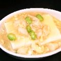 クック9892CF☆'s cooksnap of when they made 絶品・海老と枝豆のあんかけ豆腐.