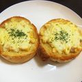 はぴぃ☆'s cooksnap of when they made パン屋さんみたいな♡ツナコーントースト.