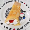 めいめい☆☆☆'s cooksnap of when they made HMでお家でクレープミニ(チョコバナナ).