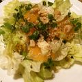 fug's cooksnap of when they made 柿とクレソンのサラダ.