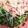 1男4女のママ's cooksnap of when they made ブロッコリースプラウトとツナ缶のマヨ和え.