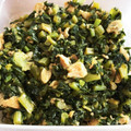 まめ郎's cooksnap of when they made ✿鶏皮と青菜の混ぜご飯✿.