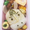 kokakokko's cooksnap of when they made お正月に♪お馬さんのお弁当＊キャラ弁.