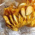 チャンさん's cooksnap of when they made スプーン入らず☆かぼちゃの種の取り方♪.