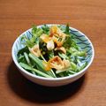 チコリママ's cooksnap of when they made 水菜とカリカリ油揚げのさっぱりサラダ.