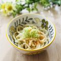 runa10's cooksnap of when they made ラー油と七味のピリ辛うどん.