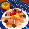 恐妻組合's cooksnap of when they made 超簡単♪柿と生ハムとチーズで♪簡単な前菜.