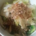 chip☆☆'s cooksnap of when they made 簡単♪レンジで白菜のおひたし.