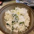 たまゴン♪'s cooksnap of when they made 塩麹☆大根の葉っぱで菜めし.
