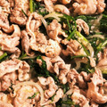 かとりーな♪'s cooksnap of when they made 豚こまと春菊のみそ炒め.