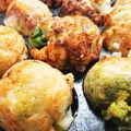 ぱんだいぬ's cooksnap of when they made お豆腐でカリトロたこ焼き！.