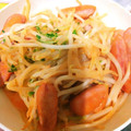 ユーロン's cooksnap of when they made ＊もやしとウインナーのマヨケチャ炒め＊.