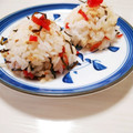 ぱふ♪'s cooksnap of when they made 簡単!福神漬けご飯.