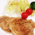 sun9mama's cooksnap of when they made ギラギラ生姜焼き★涙の太陽バージョン.
