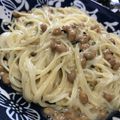 ☆sinnkuro★'s cooksnap of when they made 簡単パスタのゆで方・納豆お茶づけパスタ.