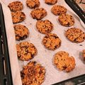 ハチワレねこ's cooksnap of when they made チョコオートクッキー.