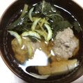 クックHDEHXO☆'s cooksnap of when they made 香り高い♪ゆずとみつ葉♡冬の鶏団子スープ.