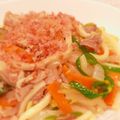 Aloha☆★'s cooksnap of when they made ヒガシマルうどんスープで焼きうどん.