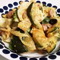 上野食堂's cooksnap of when they made ハロウィンおかずに デリ風かぼちゃサラダ.