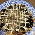 chi−ちゃん's cooksnap of when they made 納豆入りふわふわお好み焼き。.