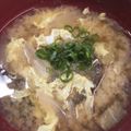 かみりょこママ's cooksnap of when they made なすと玉ねぎと卵＊味噌汁.