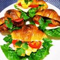辰夫女子's cooksnap of when they made 簡単！時短！ミニクロワッサンサンド.