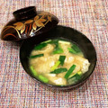 なつき☆ミ's cooksnap of when they made 簡単♡お揚げと細ねぎのお味噌汁.