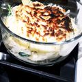 くっくペタ's cooksnap of when they made じゃがいもハムほうれん草で簡単グラタン♪.