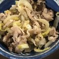 クックZ8J4H4☆'s cooksnap of when they made 味付き豚肉を使った簡単肉野菜炒め☆.