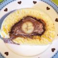 ぼへみあん♪'s cooksnap of when they made 生チョコバナナ ロールケーキ.