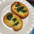 ♥︎yaya♥︎'s cooksnap of when they made バゲットトーストはバジルソースで.