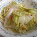 クック6DDPP8☆'s cooksnap of when they made ビニール袋で混ぜるだけ簡単やみつき白菜★.