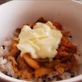 えりｺﾛン's cooksnap of when they made ガツガツすすむ♡豚キムチーズ丼♪.