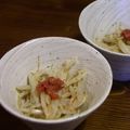 bananapie's cooksnap of when they made あと一品★もやしとツナのゴマポン梅あえ.