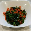 りんりん1202☆'s cooksnap of when they made お鍋1つでほうれん草胡麻和え.