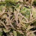 やすらー's cooksnap of when they made キャベツ✿えのき✿わかめの胡麻マヨ和え♡.