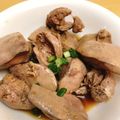 ★ぴよぴよ501★'s cooksnap of when they made しっとり柔らか鶏レバーの生姜ポン酢♬.