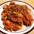 ヤマコハ's cooksnap of when they made トマトソースたっぷりポークチャップ.
