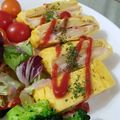 Yukiまむ's cooksnap of when they made ミルフィーユふわふわスパニッシュオムレツ.