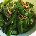 Sat2513's cooksnap of when they made 超簡単☆ピーマンとおじゃこ炒め.