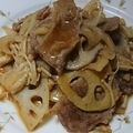 ちーちゃん★ママ's cooksnap of when they made ご飯がススム★牛肉とれんこんの甘辛炒め.