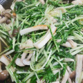 クック1ATAV7☆'s cooksnap of when they made 水菜としめじの煮浸し.