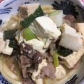 ちゃぎー's cooksnap of when they made すき焼き風肉豆腐.