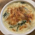 ちえーっ☆'s cooksnap of when they made ほうれん草とシーフードのグラタン☆.