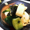 ごま３しお３'s cooksnap of when they made 大和芋ときゅうりの塩昆布和え.