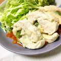 シュロ's cooksnap of when they made レンジで！鶏むね肉の北海道♪チーズロール.